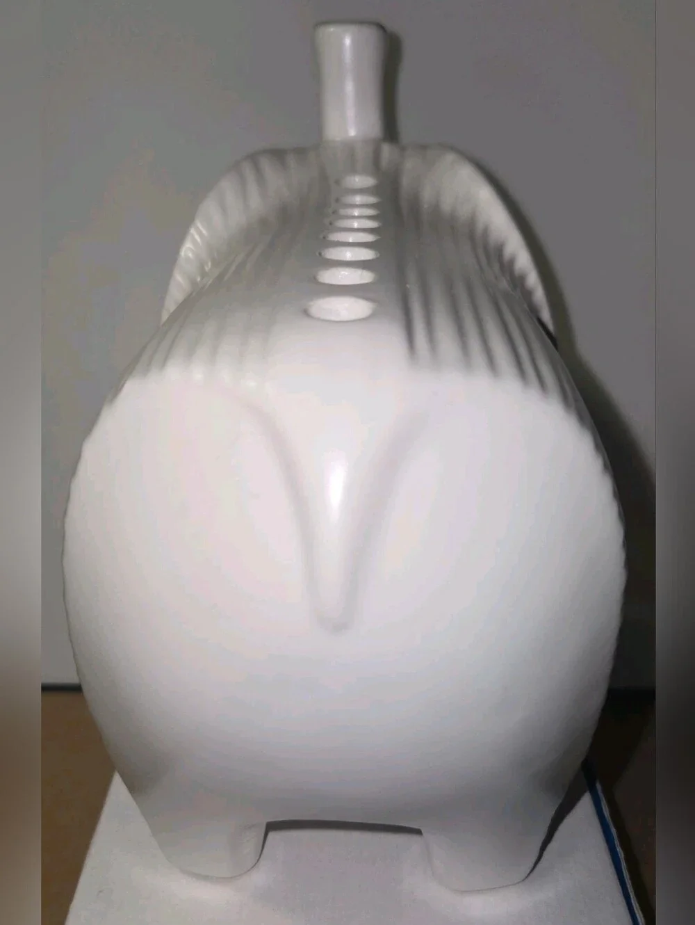 Jonathan Adler Stoneware Elephant Menorah Candle Holder White Glaze Finish
